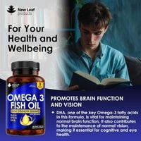 New Leaf Omega 3 Softgels